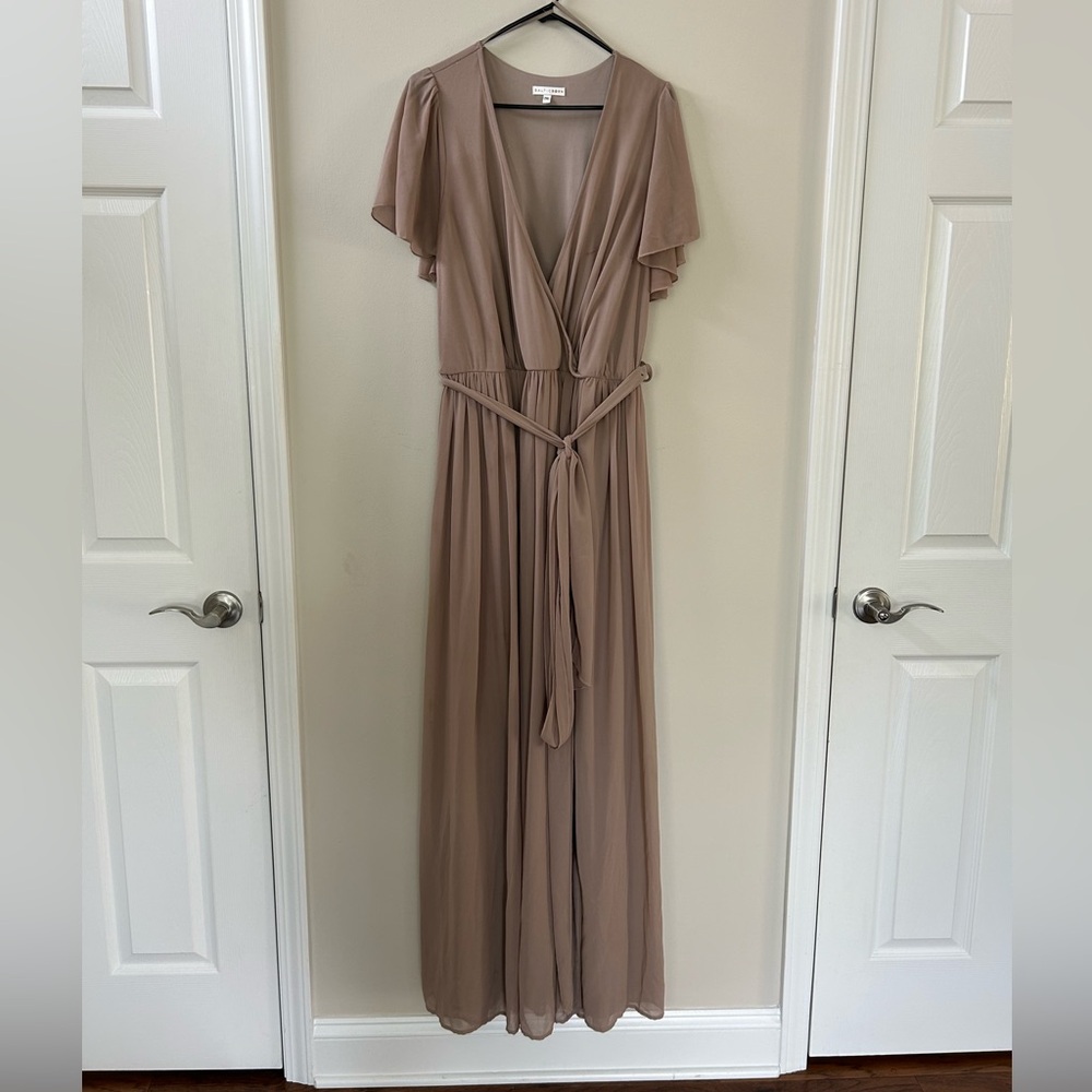 Baltic Born Taupe Maxi Dress